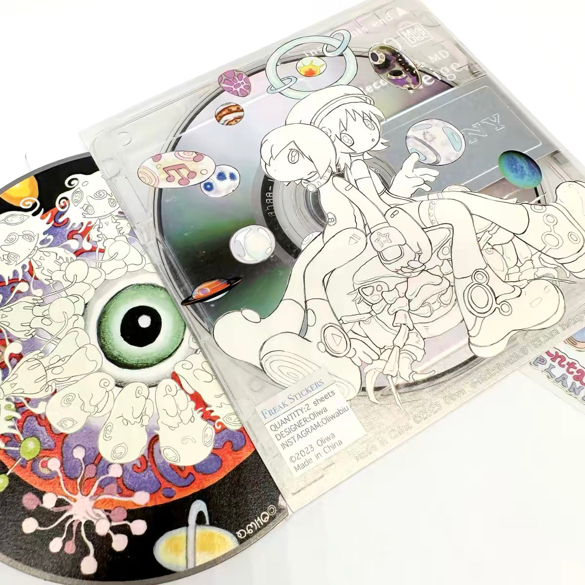 "FREAK 02 CD" sticker pack - OLIWA