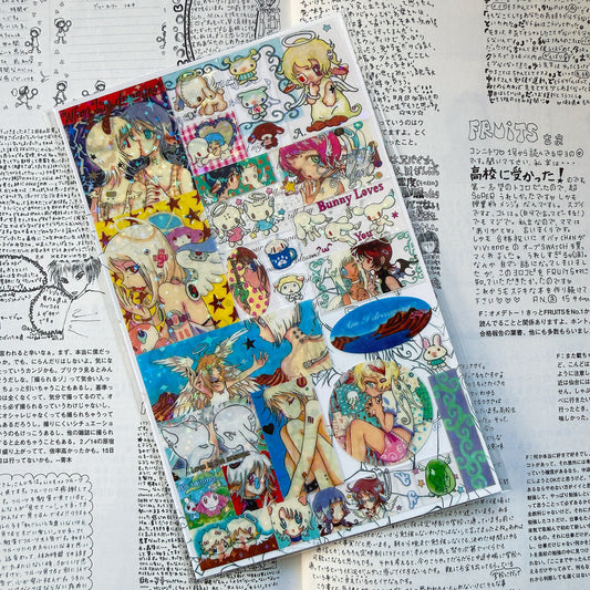 "Angel's lullaby" sticker sheet - OLIWA
