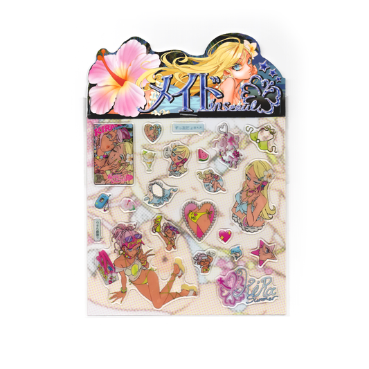 "Kira Summer" sticker sheet - Maid in Seoul