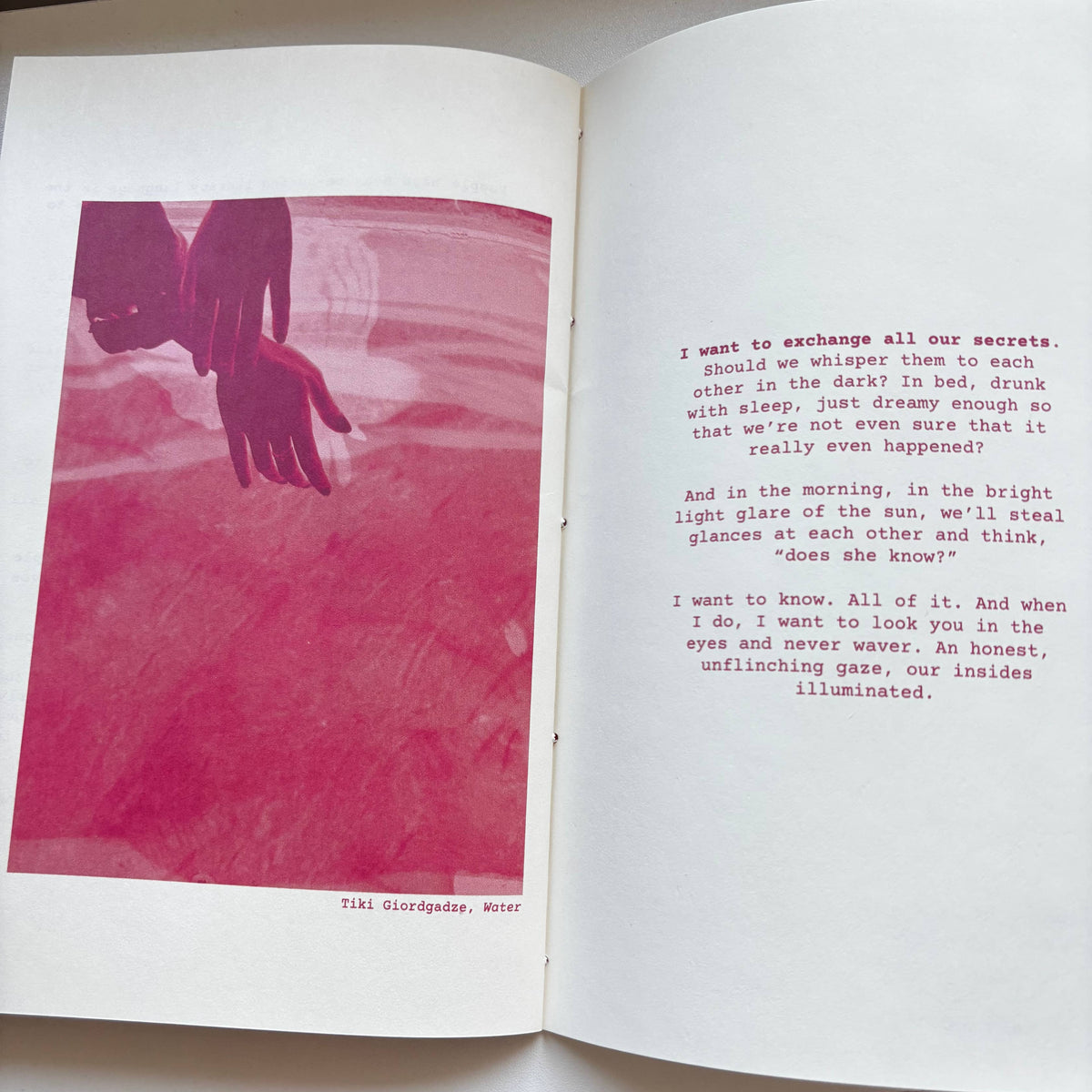 "Still Soft Somewhere" zine - Justine Veras
