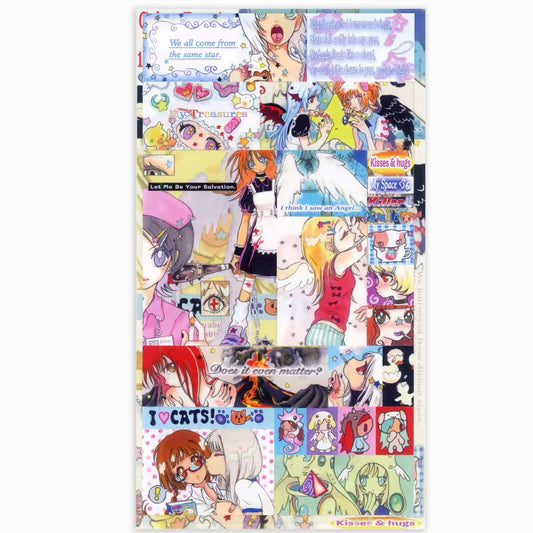 "Cyber Emotions" sticker sheet - OLIWA