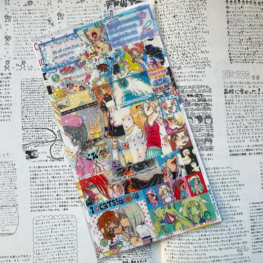 "Cyber Emotions" sticker sheet - OLIWA