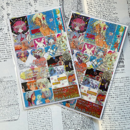 "Dear Friend" sticker sheet - OLIWA