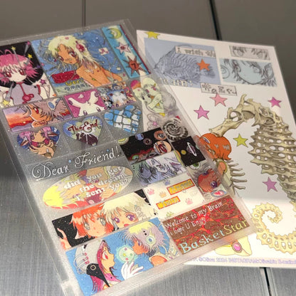 "Dear Friend" sticker sheet - OLIWA