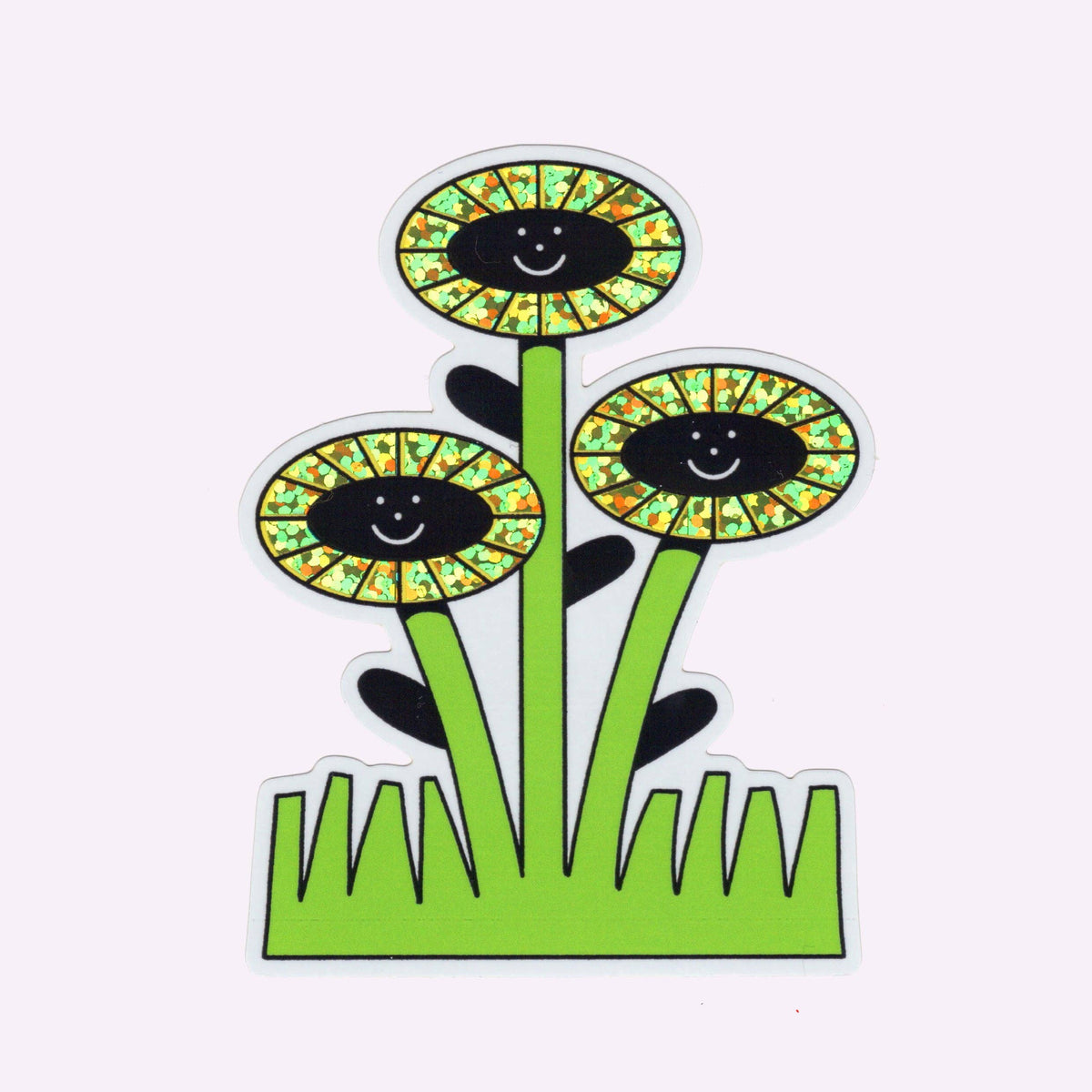 "Sunflowers" sticker - Eva Malley