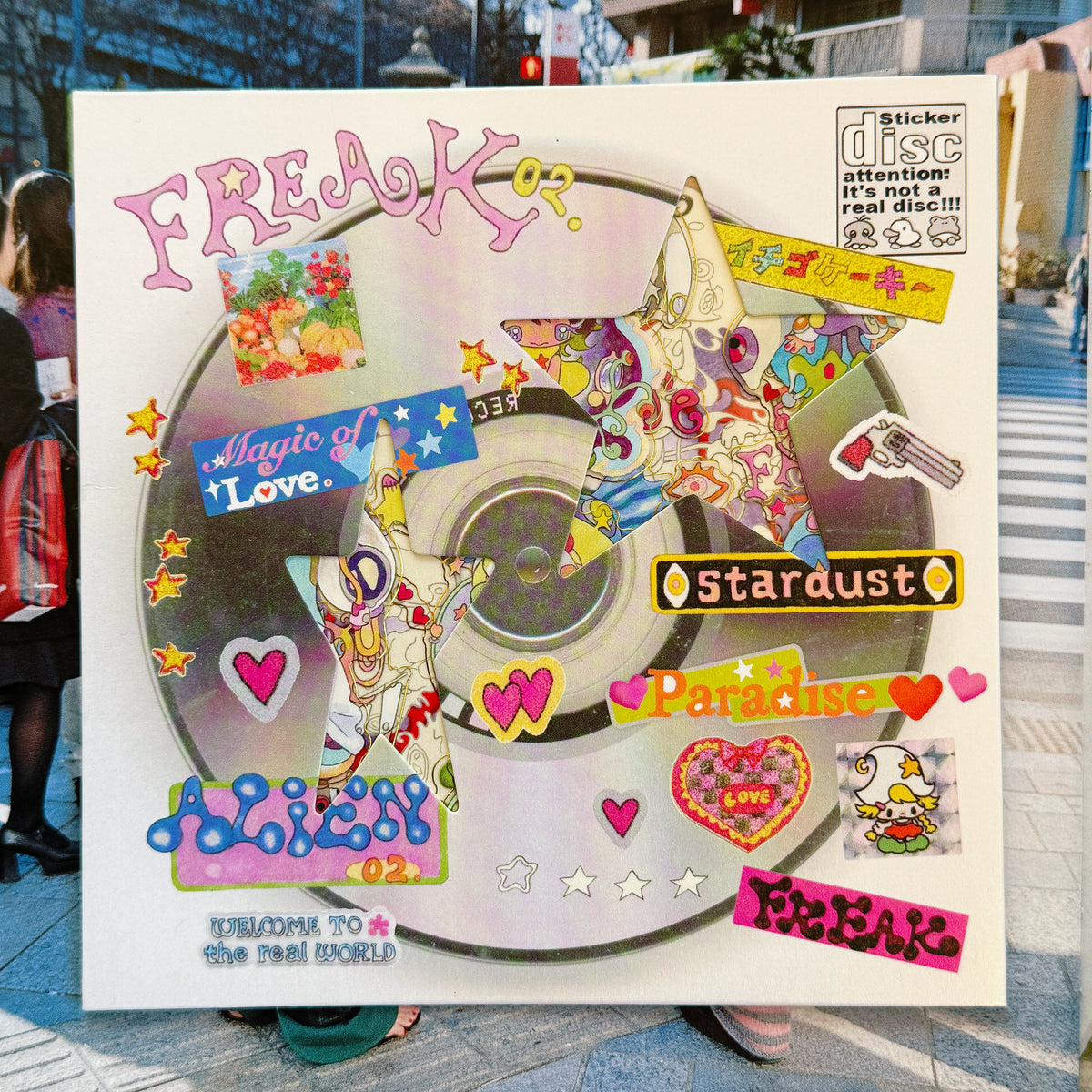 "FREAK 02 CD" sticker pack - OLIWA