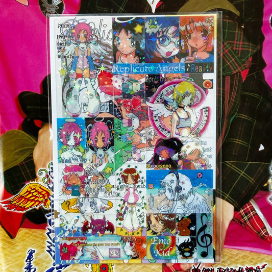 "Replicate Angel" sticker sheet - OLIWA