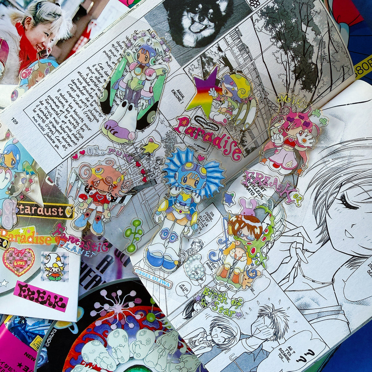 "FREAK 02 CD" sticker pack - OLIWA