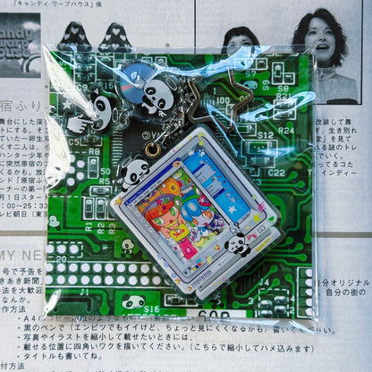 “Mini Panda computer” keychain - Oliwa
