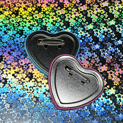 "I'm Fine...?" heart badge - GOGO!Project