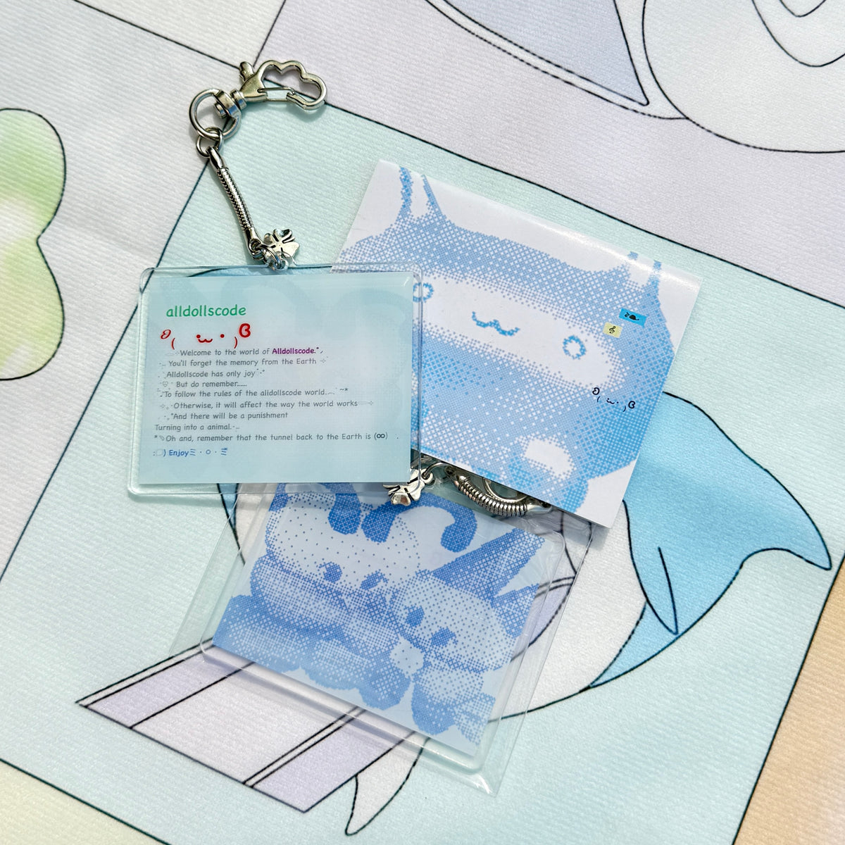 "Friends" keychain - alldollscode