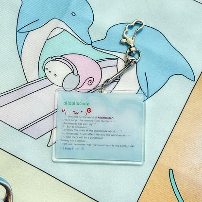 "Friends" keychain - alldollscode