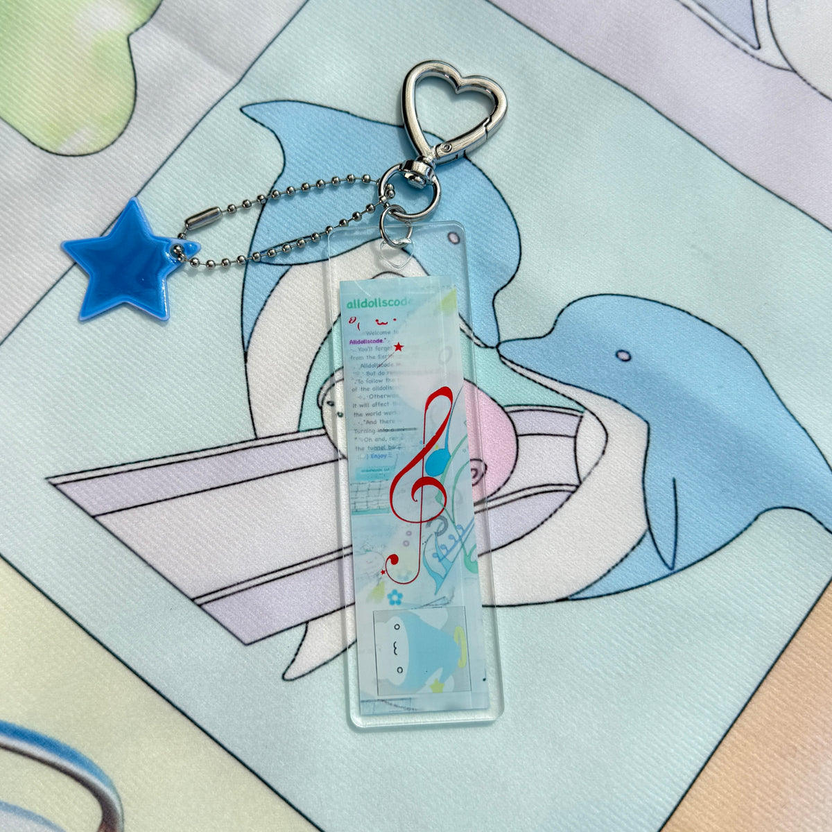Star keychain - alldollscode