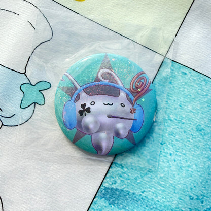 Sparkly badge (choose your design !) - alldollscode