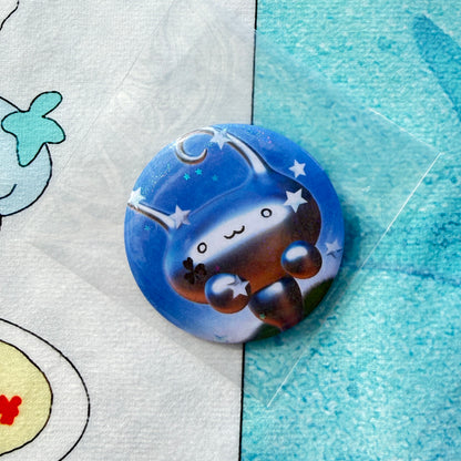 Sparkly badge (choose your design !) - alldollscode