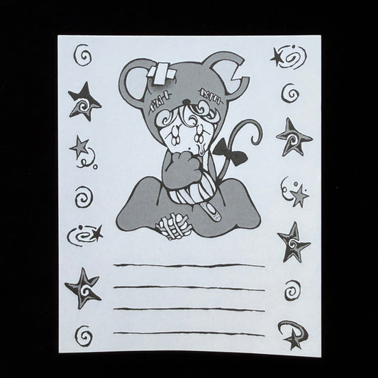 "Mouse" memo pad - Fuzzy Land