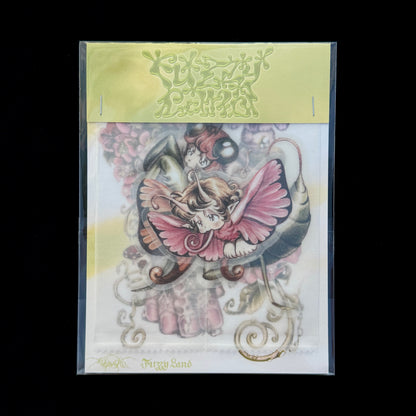 "Enchanted Girls" sticker pack - Fuzzy Land