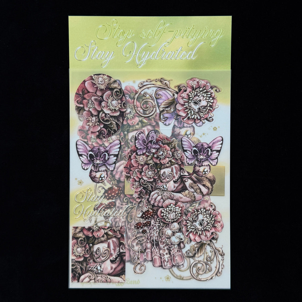 "Enchanted Forest" sticker sheet - Fuzzy Land