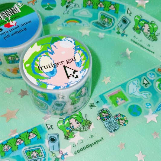 "Fruitiger Gal" sticker roll tape - GOGO!Project