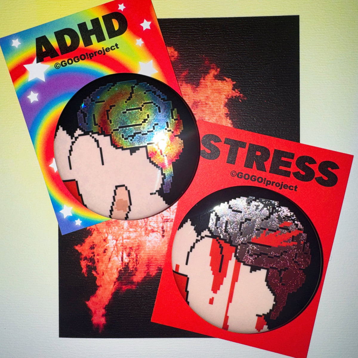 BRAIN badges - GOGO!Project