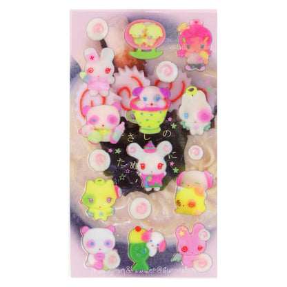 "Ramen Friends" sticker sheet - Sunonebird