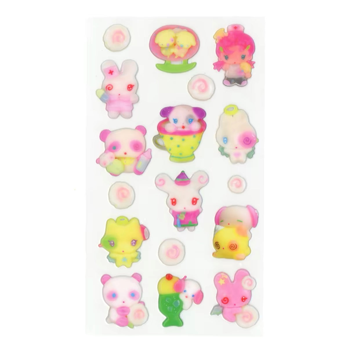 "Ramen Friends" sticker sheet - Sunonebird