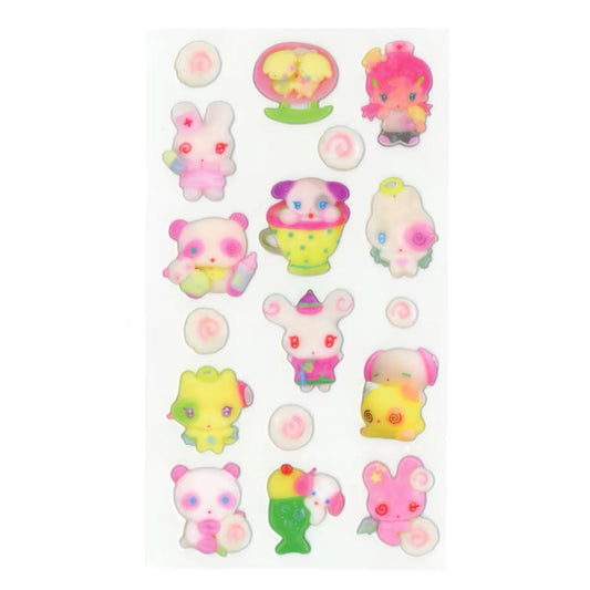 "Ramen Friends" sticker sheet - Sunonebird