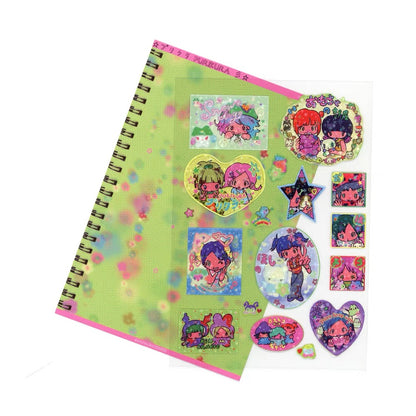 "Purikura time" sticker sheet - Sunonebird