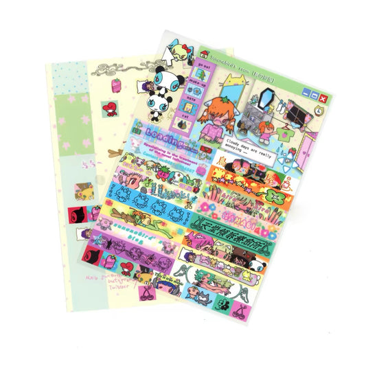 "My blog" sticker sheet - Sunonebird