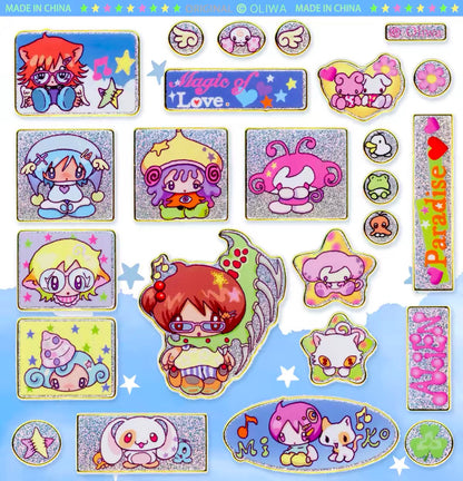 "Weird Story" sticker sheet - OLIWA