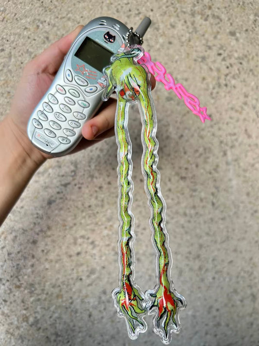 "Braid claws girl" keychain - Mewgodow