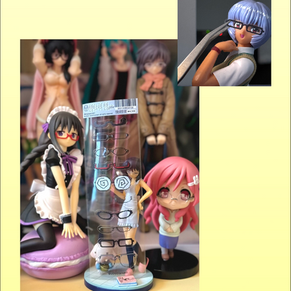 "bishojo's glasses sticker" - GOGO!Project