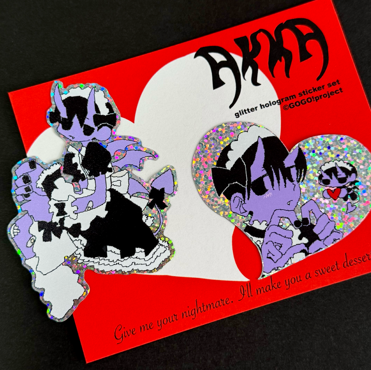 "AKMA ❤︎" sticker pack - GOGO!Project