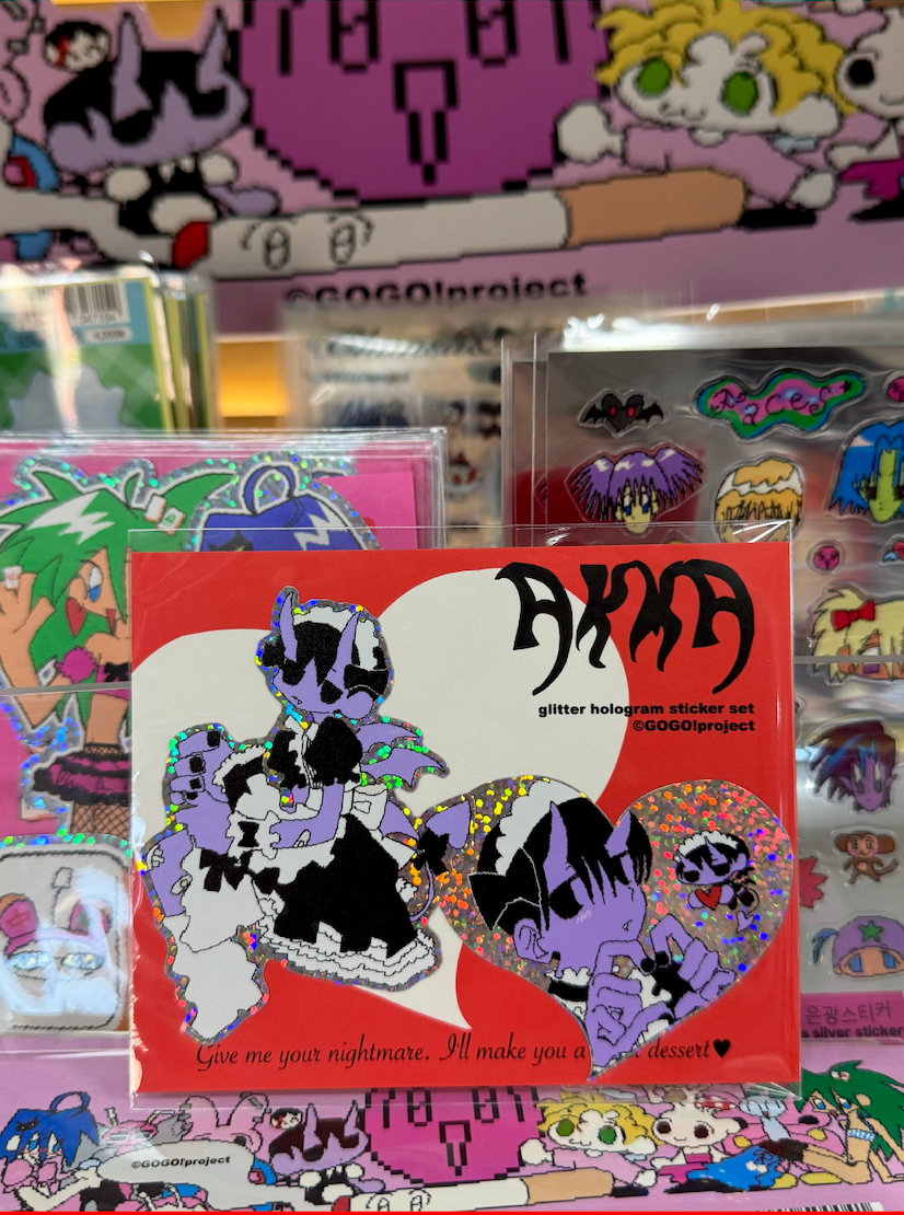 "AKMA ❤︎" sticker pack - GOGO!Project