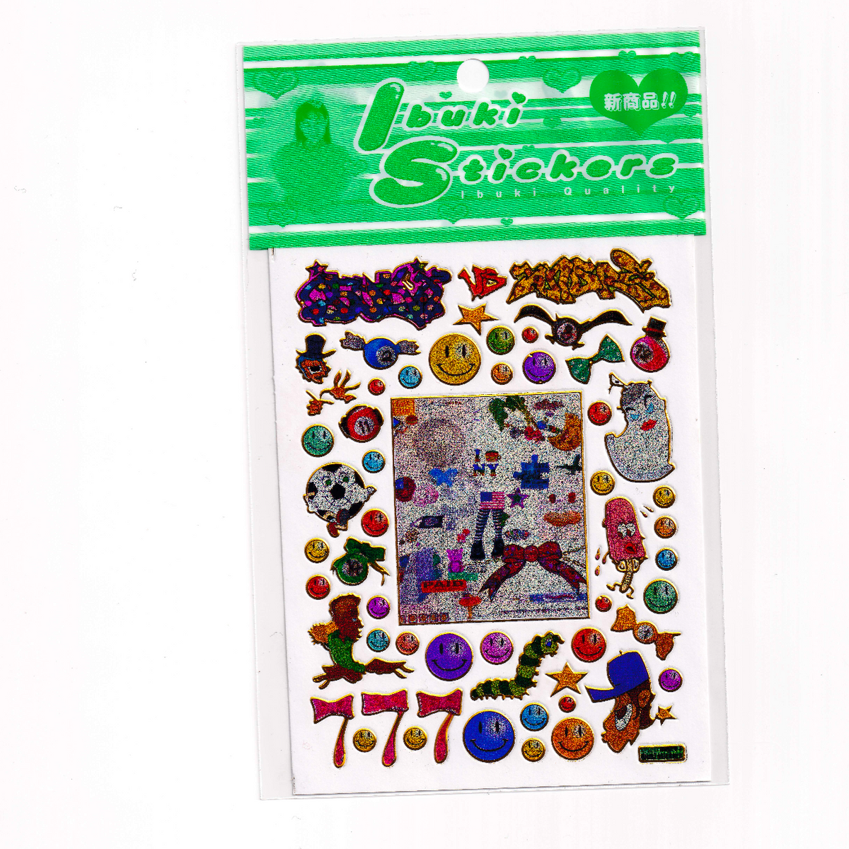"777 smileys" sticker sheet - Ibuki Sakai