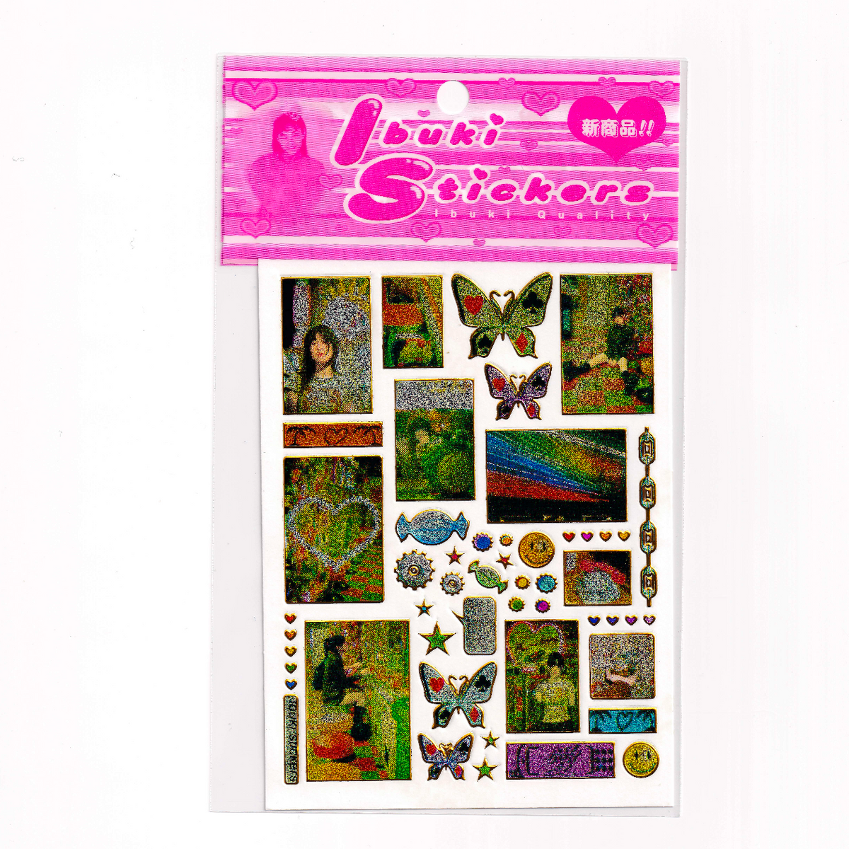 "Butterflies" sticker sheet - Ibuki Sakai