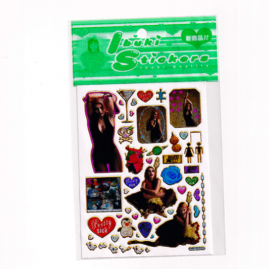 "Pretty Sick" sticker sheet - Ibuki Sakai