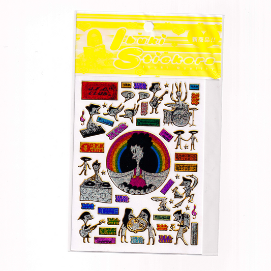 "UFO Club" sticker sheet - Ibuki Sakai