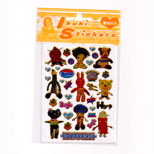 "Hysteric" sticker sheet - Ibuki Sakai