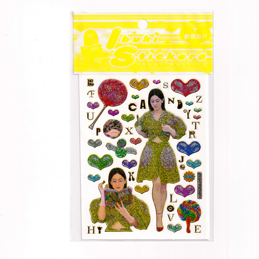 "Ibuki ABC" sticker sheet - Ibuki Sakai