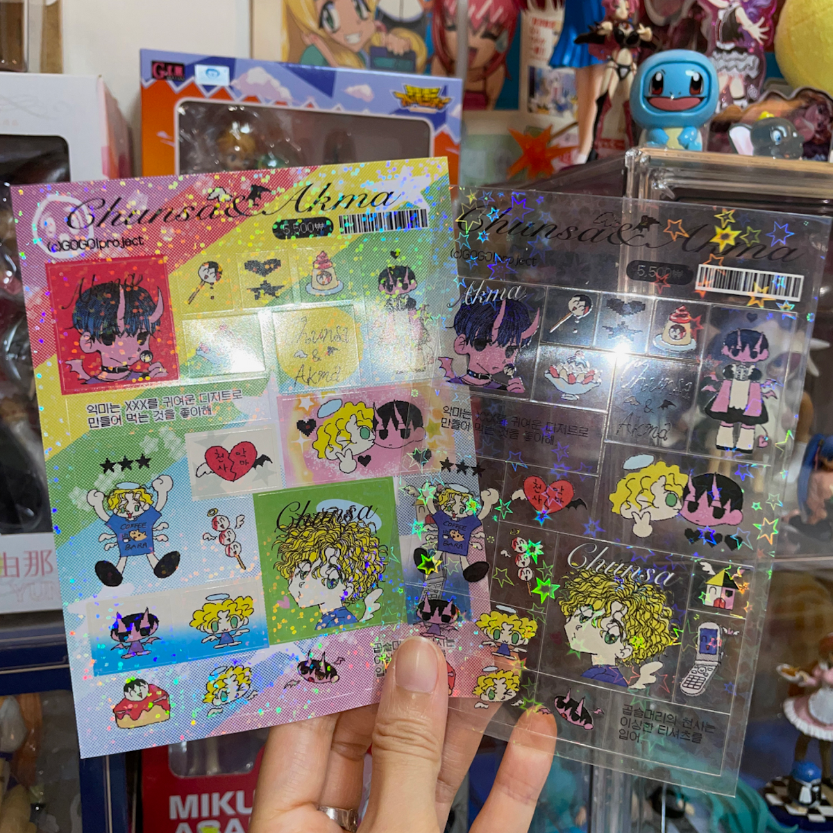 "Chunsa & Akma" sticker sheet - GOGO!Project