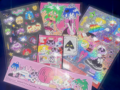 "GOGO!friends" long~sticker - GOGO!Project