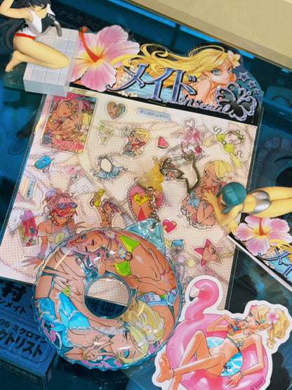 "Kira Summer" keychain - Maid in Seoul